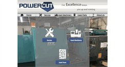 Desktop Screenshot of powercutmachinery.com